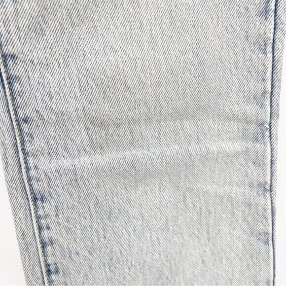 Current Elliot The High Rise Slit Boot Mulholland Destroy Light Wash Size 24 - Picture 3 of 9